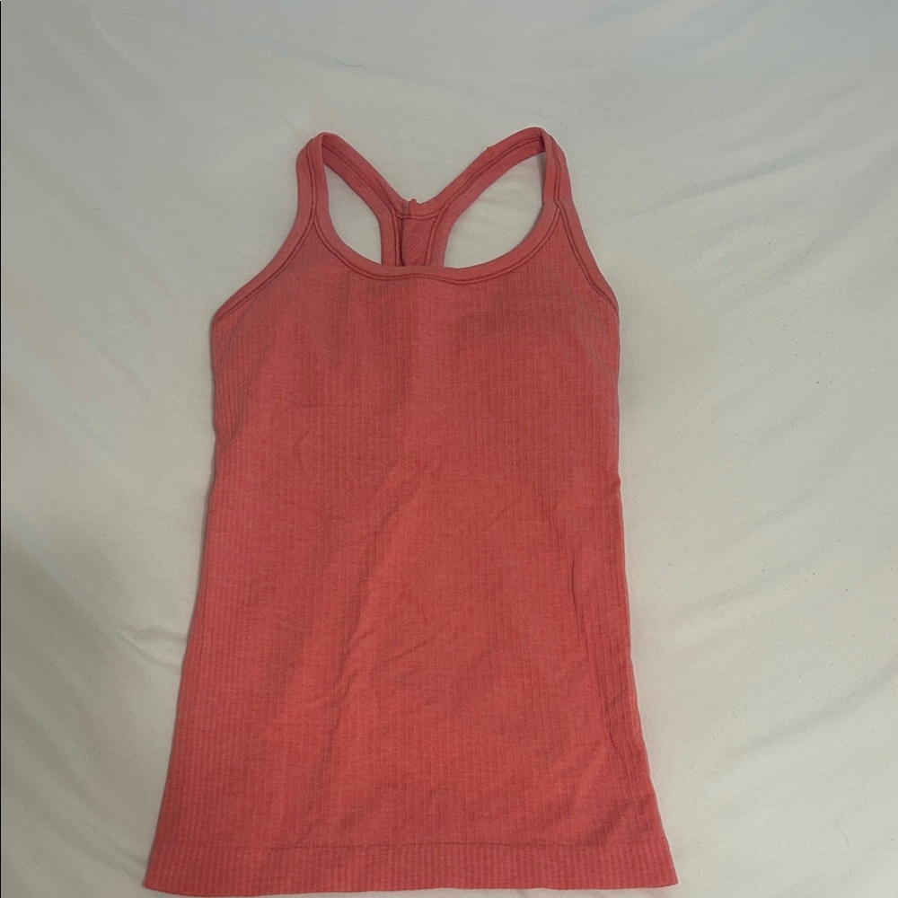 Lululemon Athletica Red Tank Top
